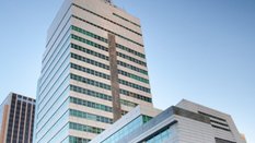 Budynek o wysokości 85 metrów został oddany do użytku w 1993 roku według projektu chorwackiego archi