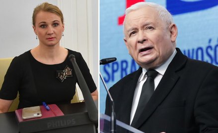 Dorota Brejza i Jarosław Kaczyński
