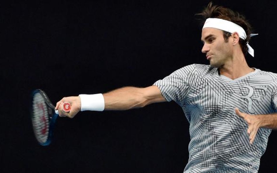 Roger Federer: Cisza! Geniusz w pracy