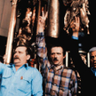 Niepojęty (dziś) triumwirat z roku 1982: Lech Wałęsa, Adam Michnik (ten wąsik...) oraz Zbigniew Herb