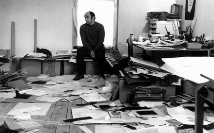 Janusz Stanny w pracowni