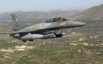Wielozadaniowy samolot bojowy F-16D Block 52+ Greckich Sił Powietrznych. Fot./Greckie Siły Powietrzn