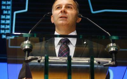 Zbigniew Jagiełło, prezes PKO BP w czasie debiutu akcji banku w 2009 r.