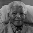 Nelson Mandela, południowoafrykański polityk, prezydent Republiki Południowej Afryki, jeden z przywó