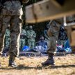 Uchodźcy koczują na granicy polsko-białoruskiej w Usnarzu Górnym od niemal dwóch tygodni