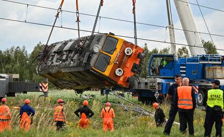 Wypadek pociągu Intercity na Mazowszu