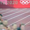 Michał Rozmys w jednym bucie w półfinałowym biegu na 1500 m