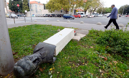 Chorwacja: Partyzant "złamał nogę faszyście 76 lat po śmierci"