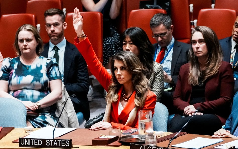 Morgan Ortagus głosuje przeciw rezolucji RB ONZ ws. Strefy Gazy