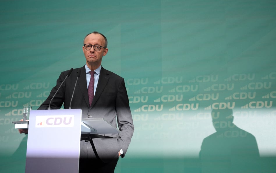 Lider CDU i przyszły kanclerz Niemiec Friedrich Merz