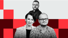 Maciej Grzenkowicz, autor książki o współczesnych poganach oraz dr Barbara Kratiuk, Uczelnia Vistula