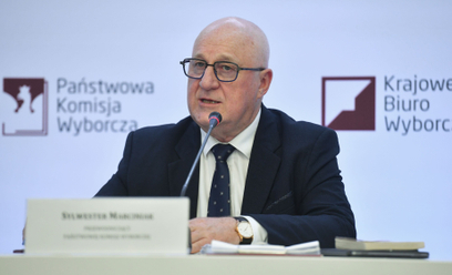 Przewodniczący Państwowej Komisji Wyborczej Sylwester Marciniak