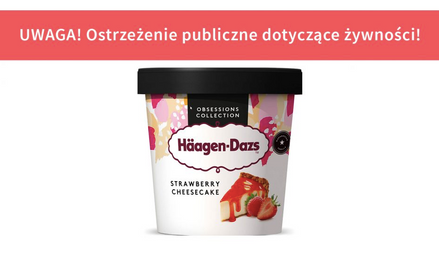Lody Häagen-Dazs wycofane ze sprzedaży. Lidl zwróci pieniądze