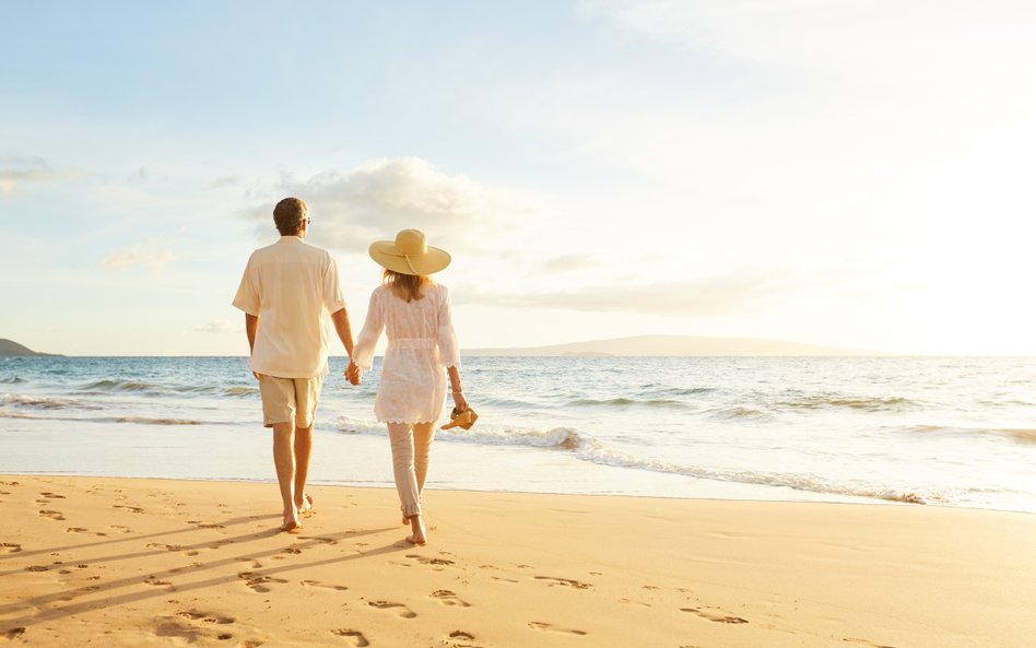 Małżeństwa rozpadają się na plaży