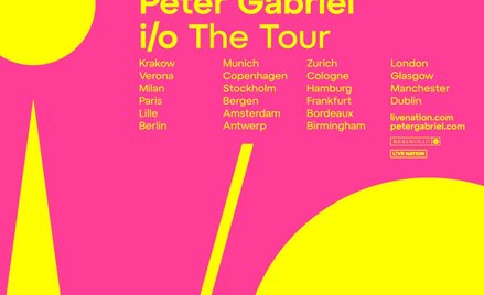 Peter Gabriel w Polsce