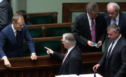 Donald Tusk, Jarosław Gowin i Paweł Graś