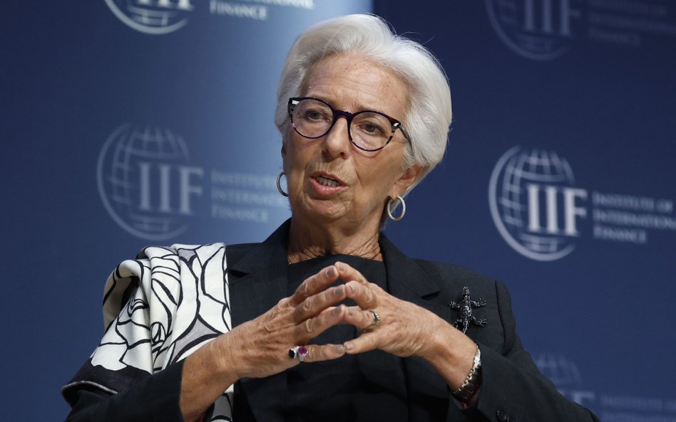 Christine Lagarde, prezes Europejskiego Banku Centralnego.