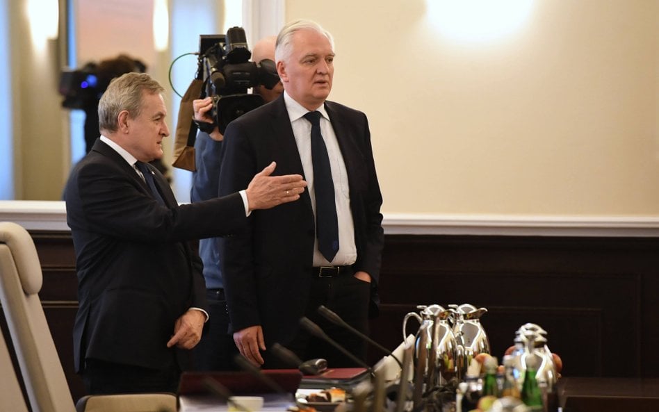 Piotr Gliński i Jarosław Gowin