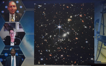 Teleskop Jamesa Webba pokazał pierwsze zdjęcie głębi wszechświata