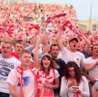 Strefa kibica pod warszawskim PKiN podczas meczu Polska-Czechy, Euro 2012
