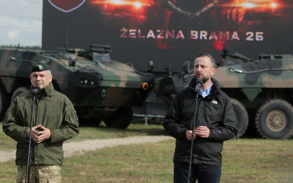 Gen. Wiesław Kukuła i Władysław Kosiniak-Kamysz