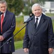 Dyżurny kandydat PiS na premiera i prezydenta prof. Piotr Gliński (z lewej) tym razem raczej nie dos