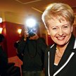 Wczoraj wieczorem Dalia Grybauskait? świętowała zwycięstwo w swoim sztabie wyborczym
