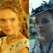 Dwie Izabele Łęckie, z serialu i filmu - Sandra Drzymalska i Kamila Urzędowska