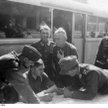 Powstanie warszawskie, sierpień 1944 r.: SS-Gruppenführer Heinz Reinefarth (stoi w środku, z Krzyżem