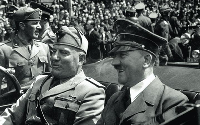Hitler i Mussolini w Berlinie, 1940 r.