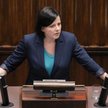 Kaja Godek na sali obrad Sejmu, fot. z października 2021 r.