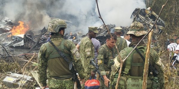 „Kupili złom, który się rozbił”. Katastrofa samolotu wojskowego w Kolumbii, wiele ofiar