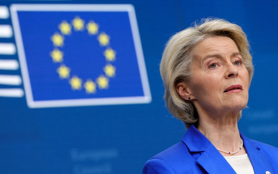 Przewodnicząca Komisji Europejskiej Ursula von der Leyen
