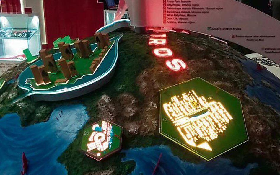 Wyjątkowo efektownie promowała się Moskwa