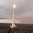 Rosyjski pocisk balistyczny dalekiego zasięgu klasy ICBM typu RS-24 Jars podczas testu przeprowadzon