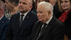 Mariusz Gosek i Jarosław Kaczyński