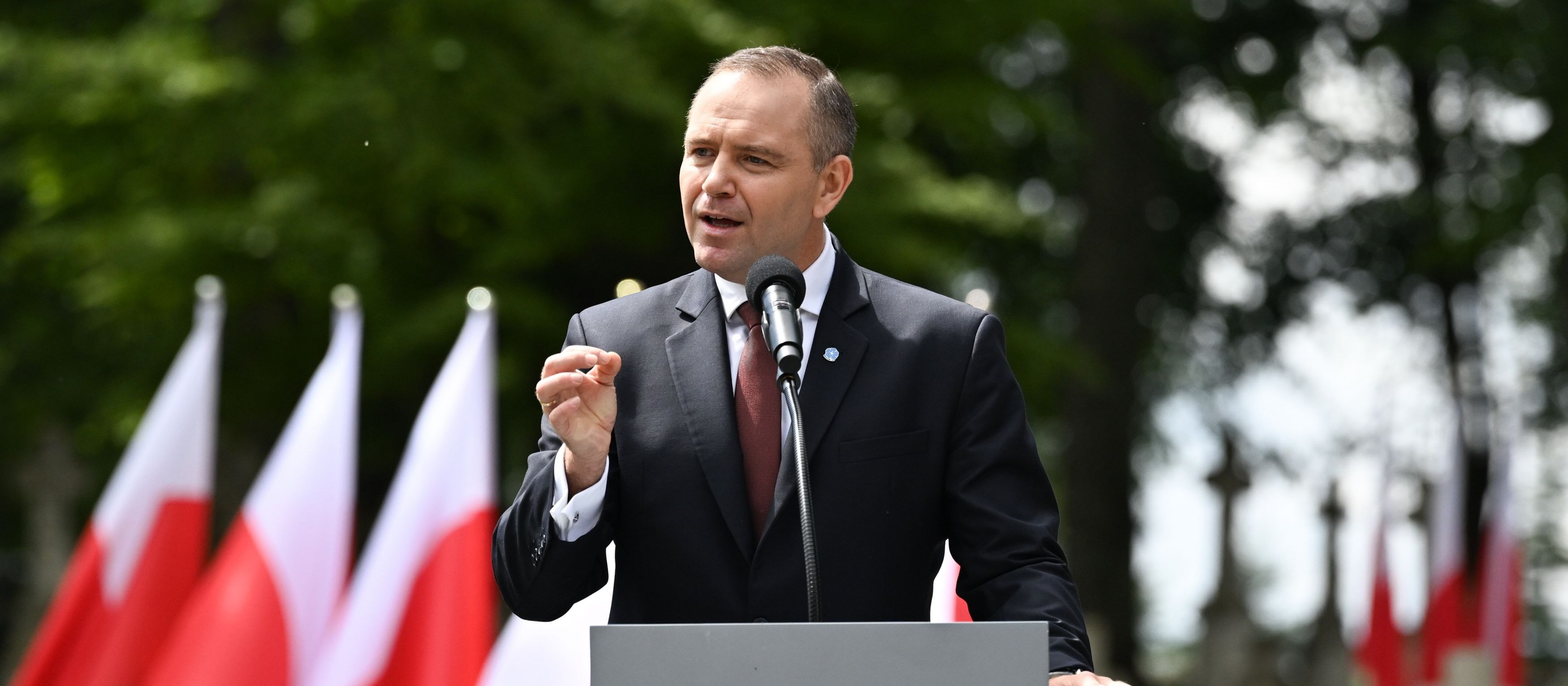 Karol Nawrocki w rocznicę rzezi wołyńskiej: Nie oskarżamy całego narodu ukraińskiego, oskarżamy banderowską ideologię