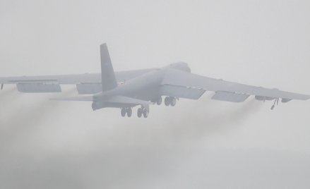 Amerykański bombowiec strategiczny dalekiego zasięgu B-52H Stratofortress