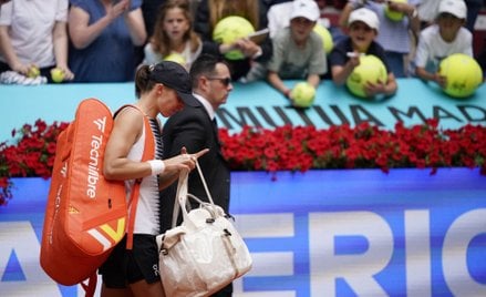 Iga Świątek nie dokończyła meczu z Ann Li