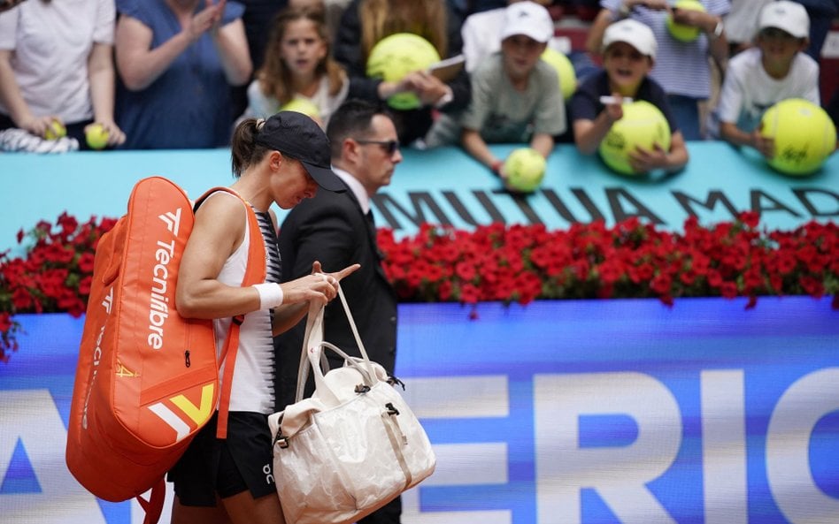 Iga Świątek nie dokończyła meczu z Ann Li