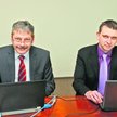 prezes Janusz Schwark i wiceprezes Andrzej Baranowski z BSC Drukarnia Opakowań