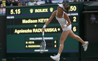 Radwańska w półfinale Wimbledonu
