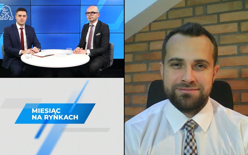 Gośćmi Przemysława Tychmanowicza w Parkiet TV byli: Dariusz Świniarski (na górze), Skarbiec TFI, ora