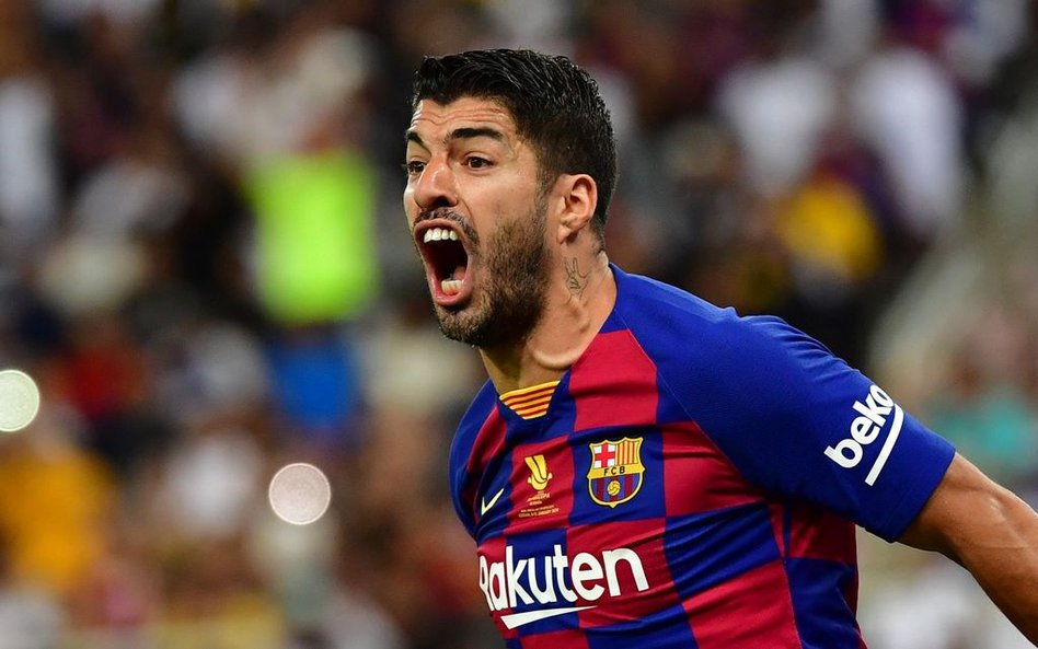 Barcelona osłabiona. Luis Suarez nie zagra przez cztery miesiące