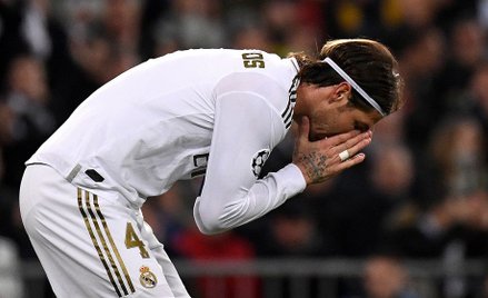 Sergio Ramos obejrzał w meczu z Manchesterem City czerwoną kartkę