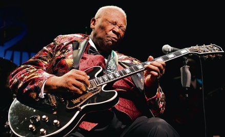 Lucille płacze po B.B. Kingu