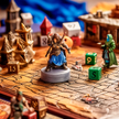 W RPG czasem korzysta się z figurek przedstawiających krwiożerczych wrogów i dzielnych bohaterów, al