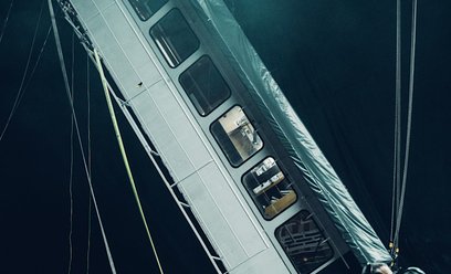 Zdjęcie z planu produkcyjnego „Heweliusza"