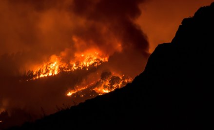 Pożar na Teneryfie rozpoczął się we wtorek