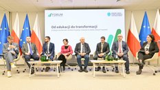 Uczestnicy pierwszej edycji Forum, zatytułowanej „Od edukacji do transformacji. Strategiczne kierunk